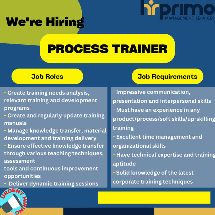 Sample Job Ad